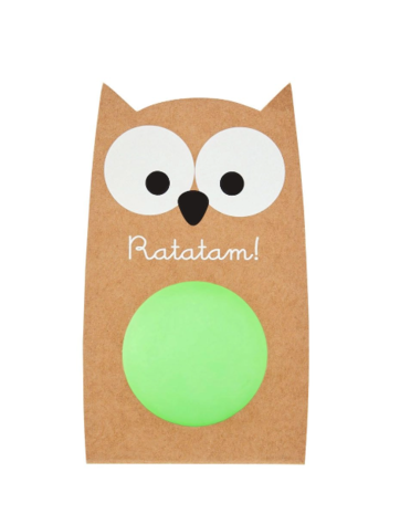 Ratatam Stuiterbal Uil Diverse Kleuren Ratatam Stuiterbal Uil Diverse Kleuren