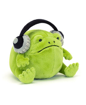 Jellycat Ricky Rain Frog headphone