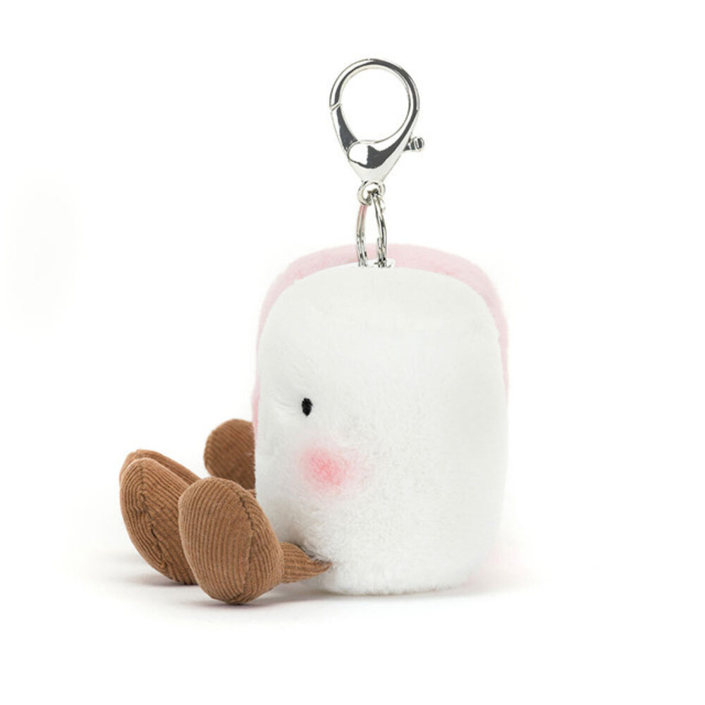 Jellycat Sleutelhanger Amuseables Pair Of Marshmallows Bag Charm