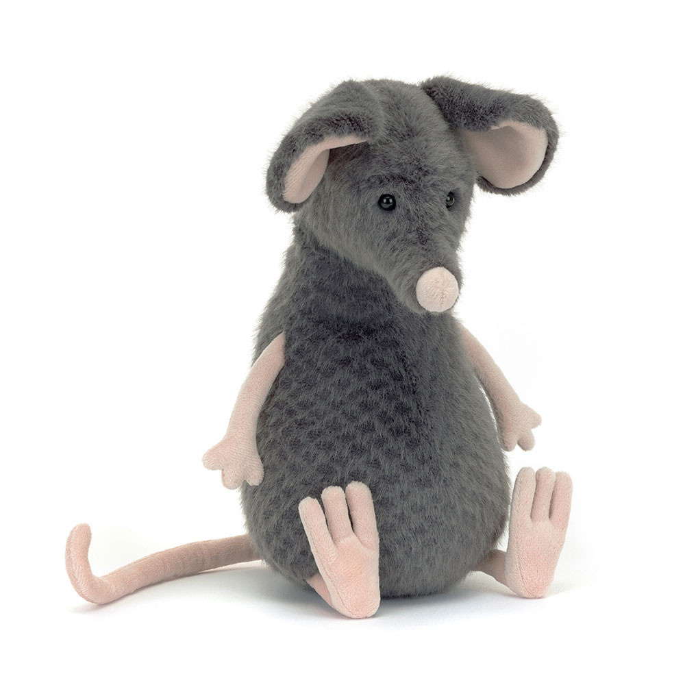新作  lachlan sad rat ジェリーキャット ネズミ Jellycat Knuffel Muis Lachlan Sad Rat - Lazy Lama Kids Conceptstore