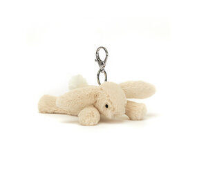 Jellycat Sleutelhanger Smudge Rabbit Bag Charm Jellycat Sleutelhanger Smudge Rabbit Bag Charm