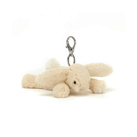 Jellycat Sleutelhanger Smudge Rabbit Bag Charm Jellycat Sleutelhanger Smudge Rabbit Bag Charm
