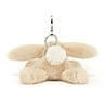 Jellycat Sleutelhanger Smudge Rabbit Bag Charm