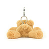 Jellycat Sleutelhanger Smudge Bear Bag Charm Jellycat Sleutelhanger Smudge Bear Bag Charm