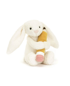 Jellycat Knuffel Bashful Bunny With Pencil