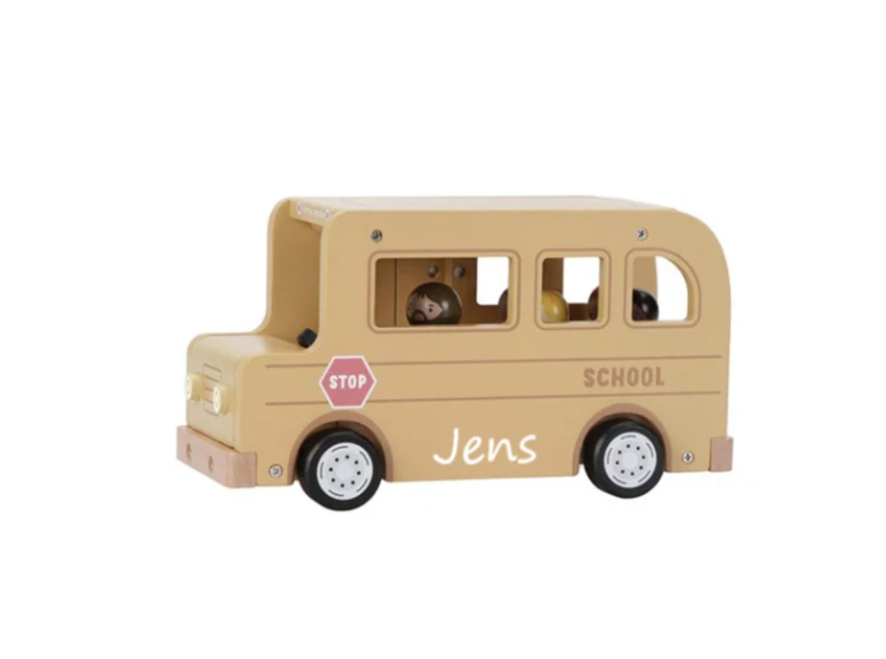 Little Dutch Schoolbus met poppetjes Little Dutch Schoolbus met poppetjes