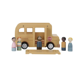 Little Dutch Schoolbus met poppetjes Little Dutch Schoolbus met poppetjes