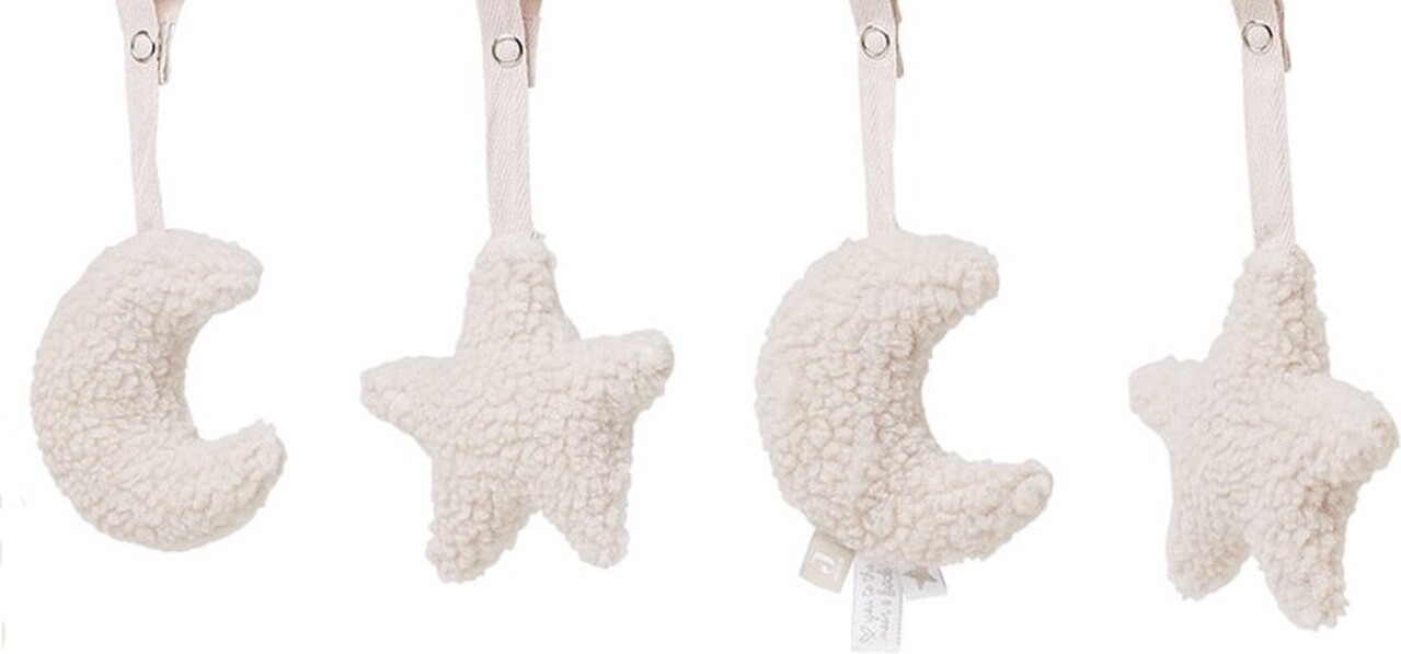 Jollein Babygym speeltjes Moon Nougat Jollein Babygym speeltjes Moon Nougat