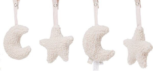 Jollein Babygym speeltjes Moon Nougat Jollein Babygym speeltjes Moon Nougat