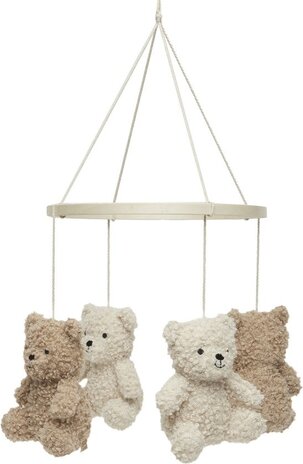 Jollein Babymobiel Teddy Bear Naturel/Biscuit Jollein Babymobiel Teddy Bear Naturel/Biscuit