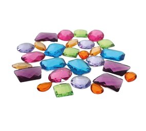 Grimm's Grote Glitterstenen (28st) Grimm's Grote Glitterstenen (28st)