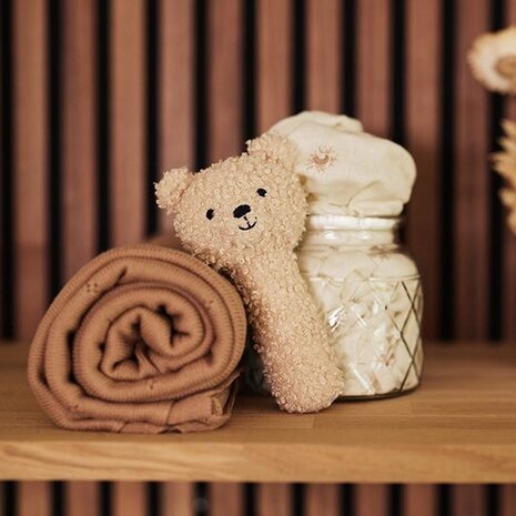 Jollein Rammelaar Teddy Bear Naturel Jollein Rammelaar Teddy Bear Naturel