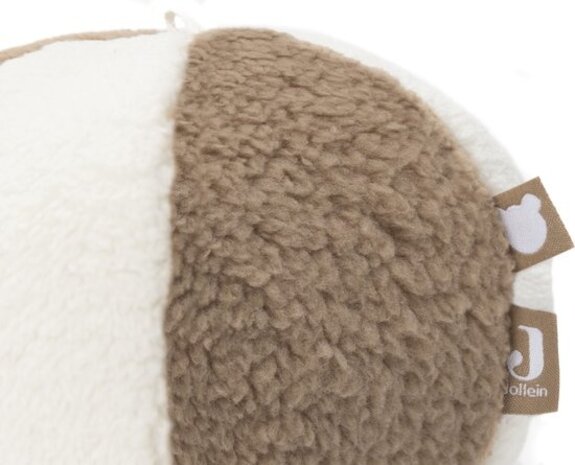 Jollein Stoffen speelbal Ivory/Biscuit