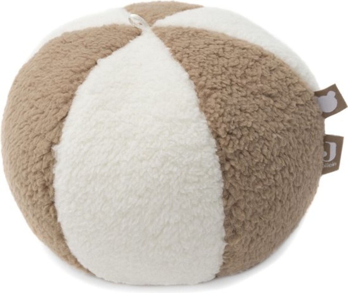 Jollein Stoffen speelbal Ivory/Biscuit