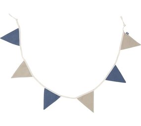 Jollein Vlaggenlijn Party Collection Jeans Blue/Olive green Jollein Vlaggenlijn Party Collection Jeans Blue/Olive green