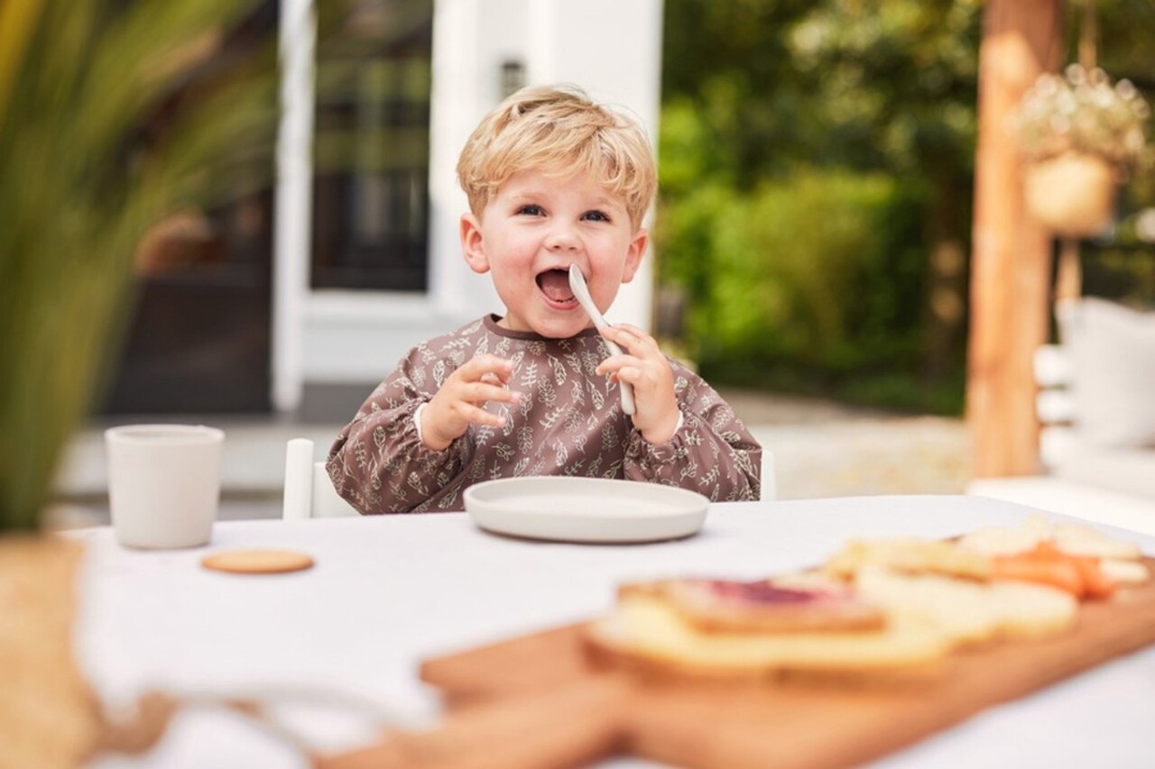 Jollein Kinderserviesset Siliconen Nougat Jollein Kinderserviesset Siliconen Nougat