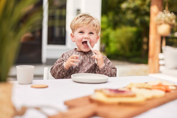 Jollein Kinderserviesset Siliconen Nougat Jollein Kinderserviesset Siliconen Nougat