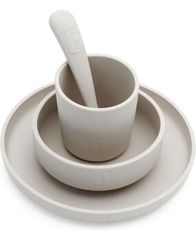 Jollein Kinderserviesset Siliconen Nougat