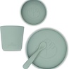 Jollein Kinderserviesset Siliconen Ash green