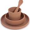 Jollein Kinderserviesset Siliconen Caramel
