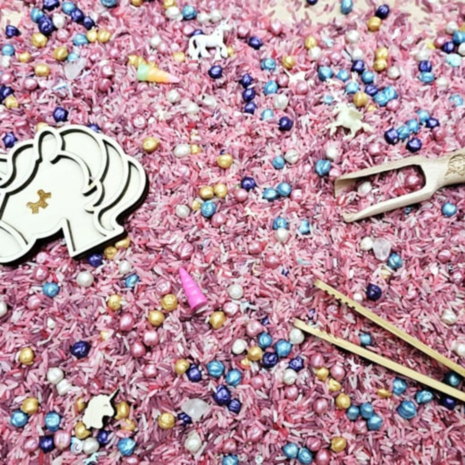 SensoryFun PourAndPlay Pot Unicorn