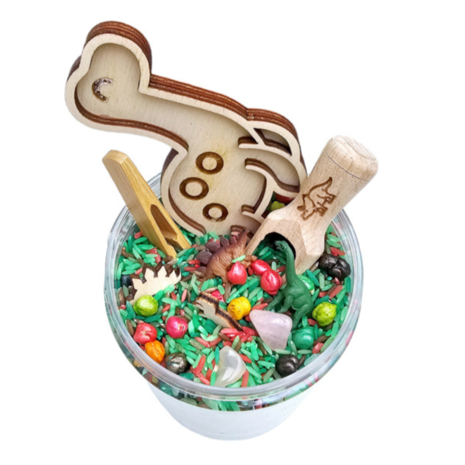 SensoryFun PourAndPlay Pot Dino