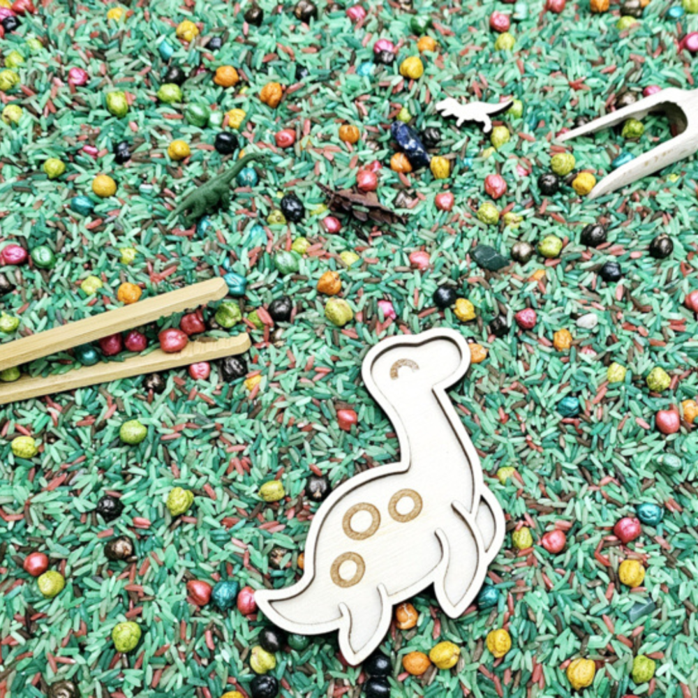 SensoryFun PourAndPlay Pot Dino