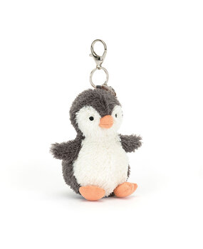 Jellycat Sleutelhanger Peanut Penguin Bag Charm