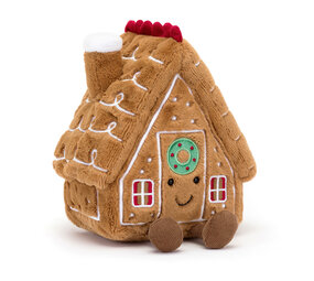 Jellycat Amuseable Gingerbread House Jellycat Amuseable Gingerbread House
