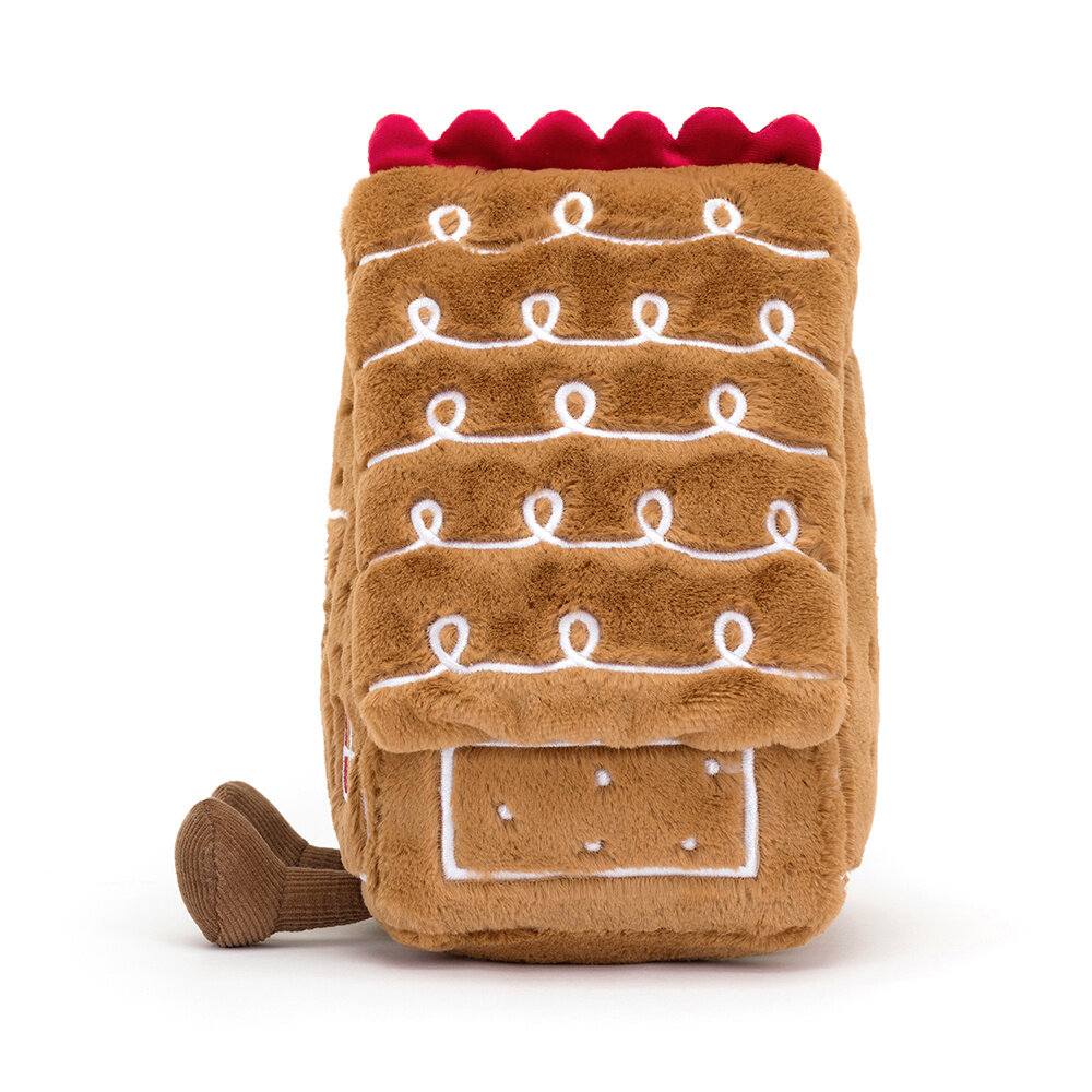 Jellycat Amuseable Gingerbread House Jellycat Amuseable Gingerbread House