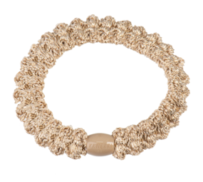 Kknekki Haarelastiekje Lace Beige Glitter Kknekki Haarelastiekje Lace Beige Glitter