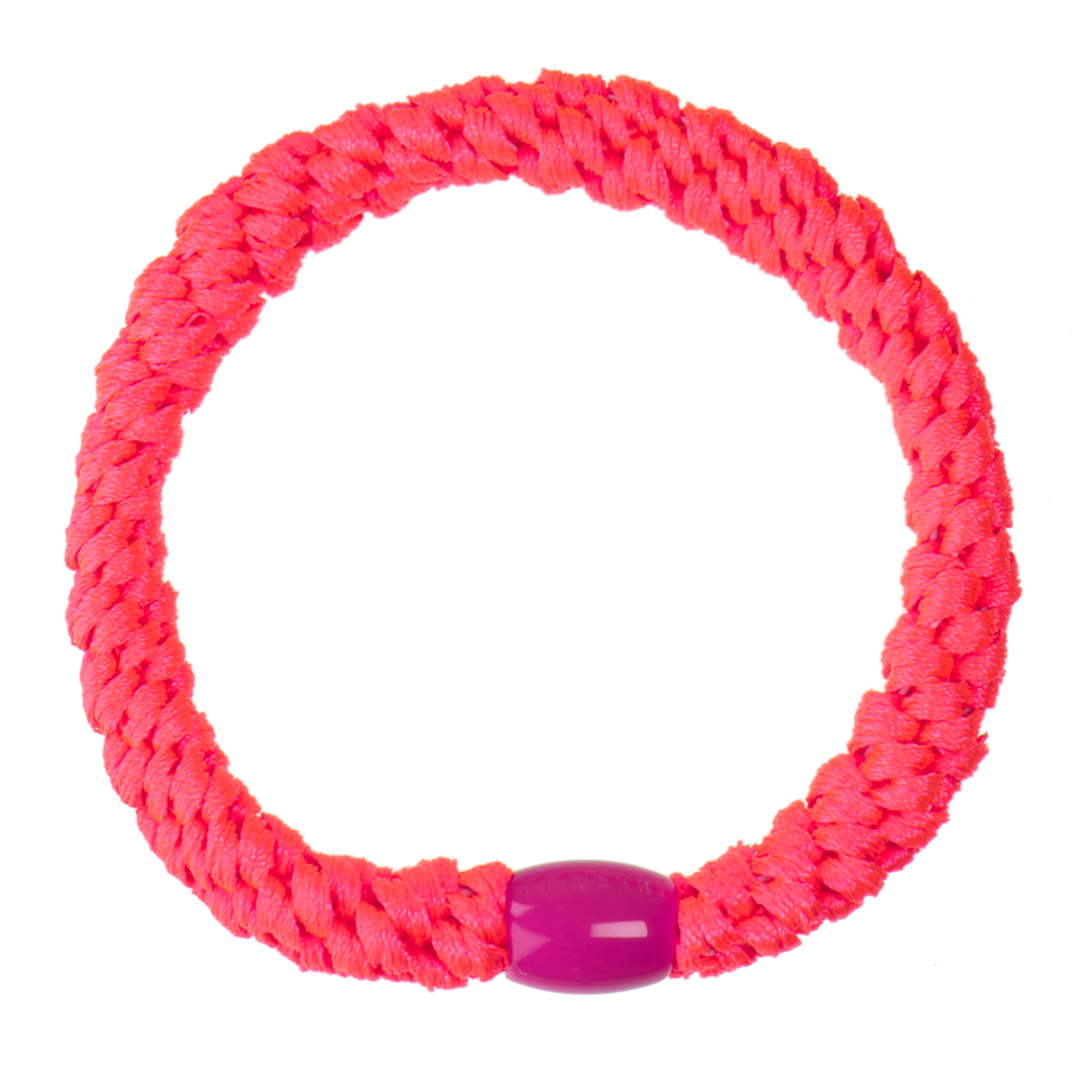 Haarelastiekje Neon Pink afbeelding