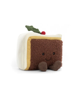 Jellycat Amuseable Slice of Christmas Cake Jellycat Amuseable Slice of Christmas Cake