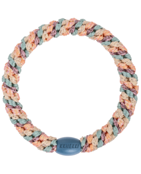 Kknekki Haarelastiekje Plum Faded Green Glitter