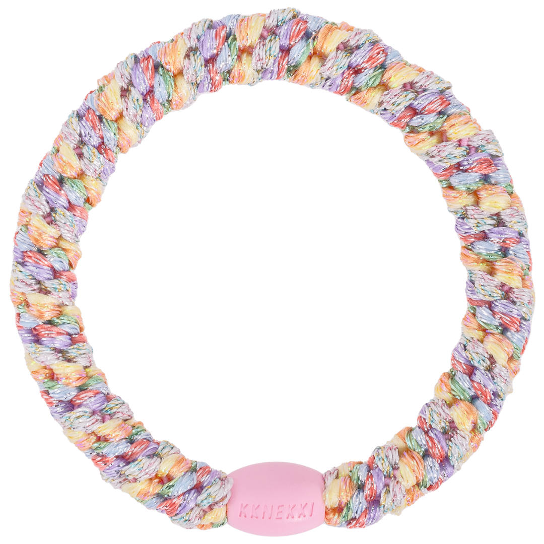 Haarelastiekje Pastel Circus Glitter afbeelding
