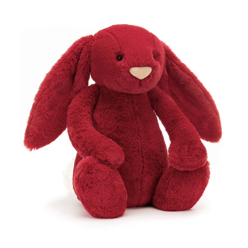Jellycat Bashful Luxe Bunny Scarlett Big Jellycat Bashful Luxe Bunny Scarlett Big