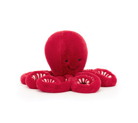 Jellycat Cranberry Octopus Little Jellycat Cranberry Octopus Little