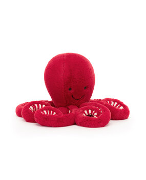 Jellycat Cranberry Octopus Little
