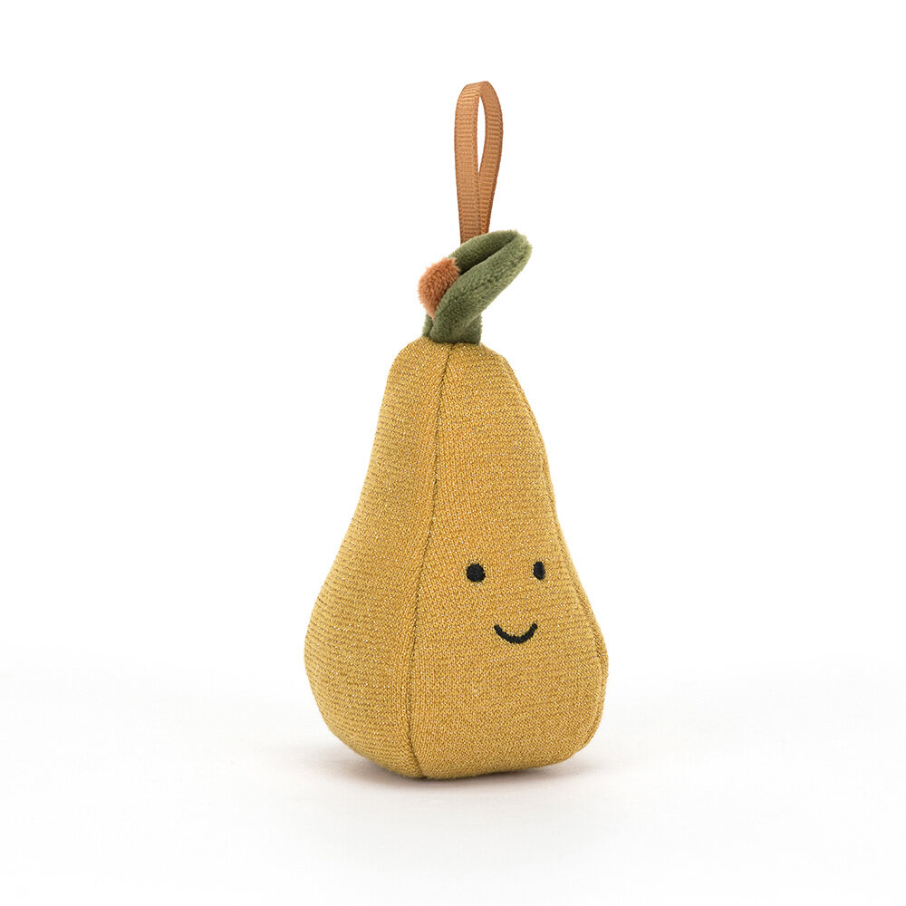 Jellycat Festive Folly Pear Jellycat Festive Folly Pear