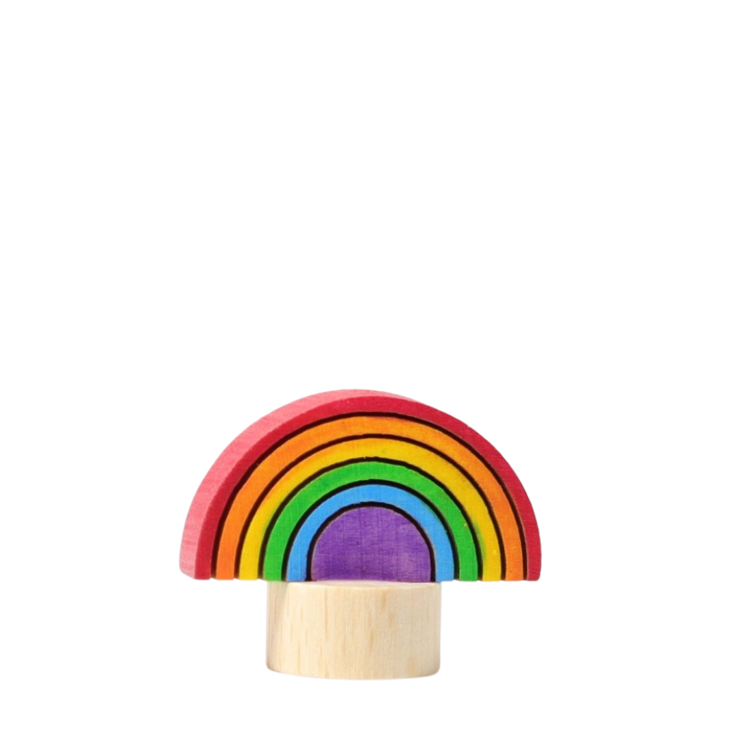 Houten Steker Regenboog afbeelding