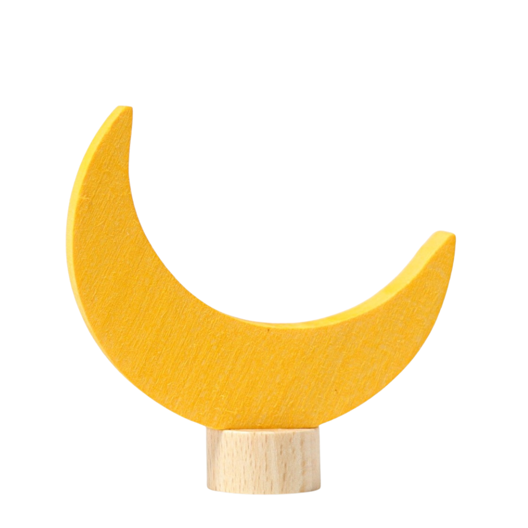 Houten Steker Maan afbeelding