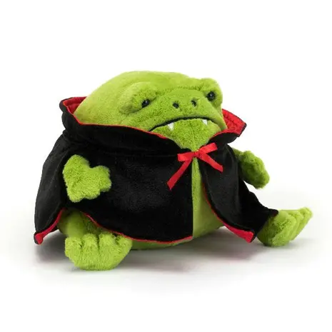 Jellycat Ricky Rain Frog Vampire Jellycat Ricky Rain Frog Vampire