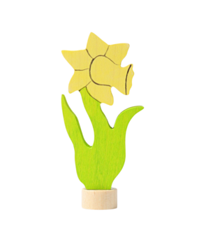 Grimm's Houten Steker Bloem Narcis Grimm's Houten Steker Bloem Narcis
