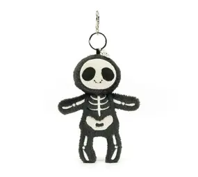 Jellycat Sleutelhanger Skeleton Bob Bag Charm