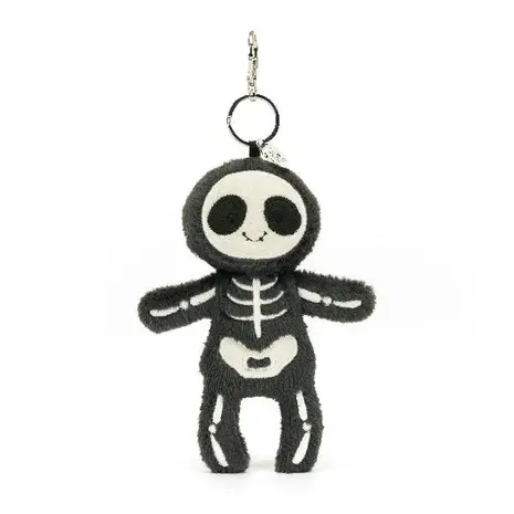 Jellycat Sleutelhanger Skeleton Bob Bag Charm
