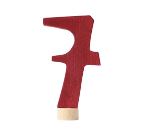 Grimm's Houten Steker Antroposofisch Cijfer 7 Grimm's Houten Steker Antroposofisch Cijfer 7