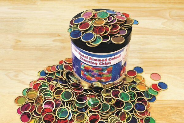 Shaw Magnets Pot met 500 Gekleurde Fiches Shaw Magnets Pot met 500 Gekleurde Fiches