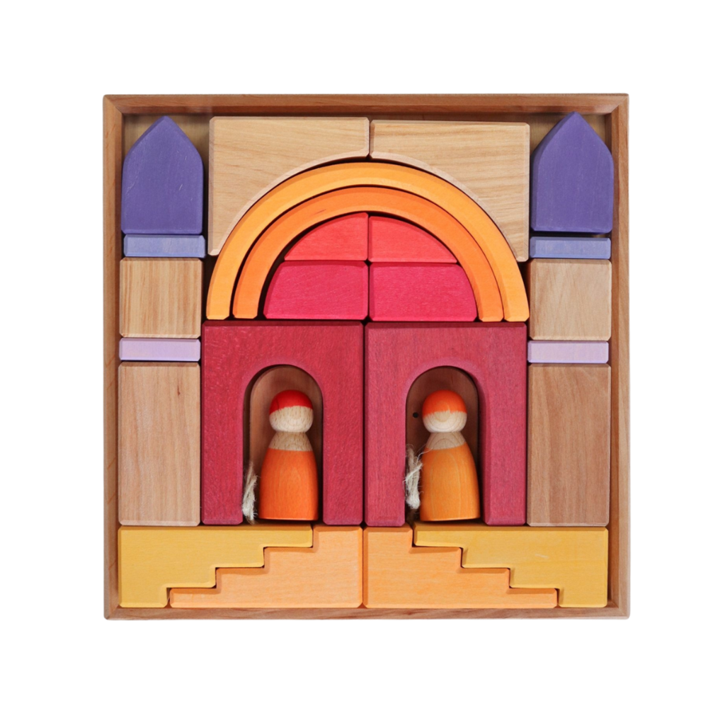 Grimm's Bouwblokken Wereld Woestijnzand Grimm's Bouwblokken Wereld Woestijnzand