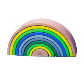 Grimm's Houten Regenboog Neon Groen Grimm's Houten Regenboog Neon Groen