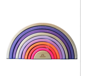 Grimm's Houten Regenboog Neon Roze Grimm's Houten Regenboog Neon Roze